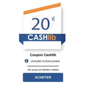 acheter coupon cashlib 20€, acheter cashlib avec paypal, acheter cashlib avec audiotel